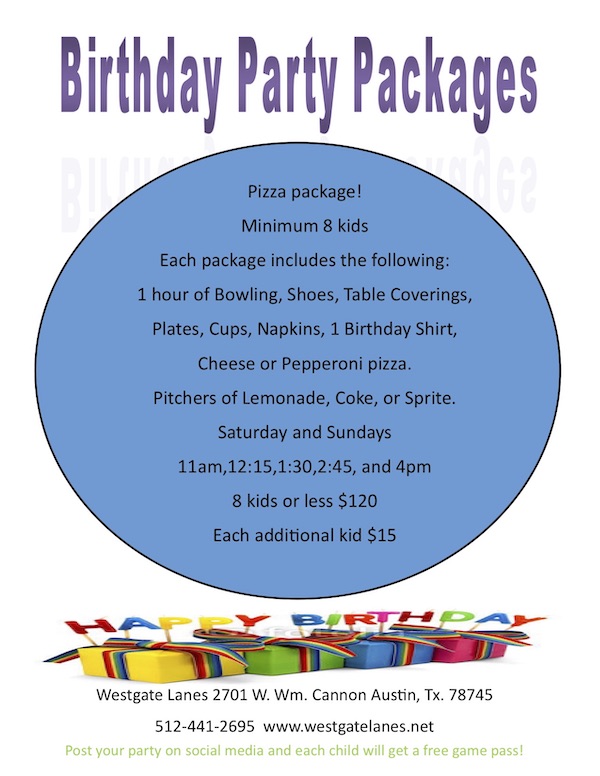 Party Packages